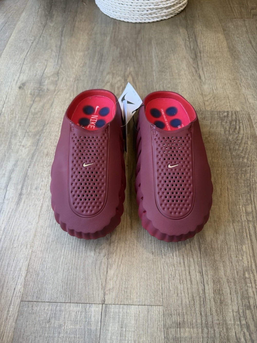 Nike Mens Mind Slides University Red